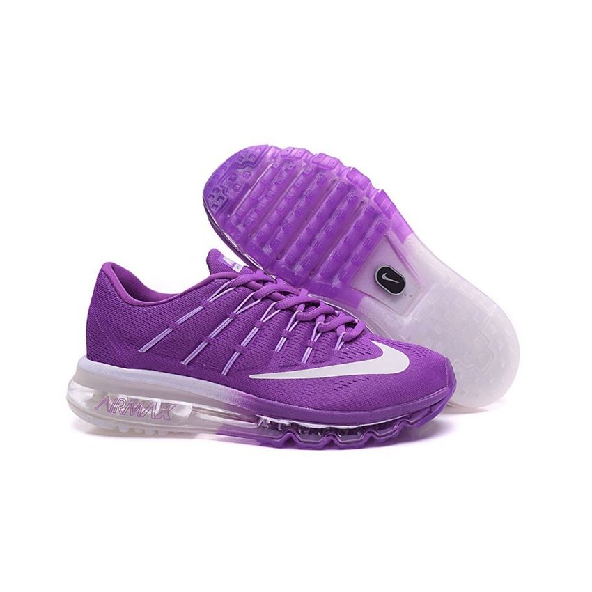 Nike Air Max 2016 806771 025 Light Purple White Running Shoes Womens ...
