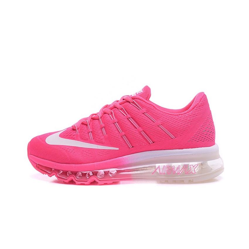Nike Air Max 2016 For Women's Trainers Pink White 806771 105, Nike Air ...