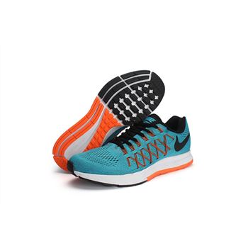 Men's Nike Air Zoom Pegasus 32 Running Shoes Blue Lagoon/Bright Citrus/Total Orange/Black 749340-400