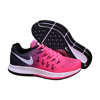 Women's Nike Air Zoom Pegasus 33 Running Shoes Pink/Black/White
