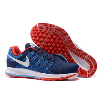 Men's Nike Air Zoom Pegasus 33 Running Shoes Dark Blue/Red/White