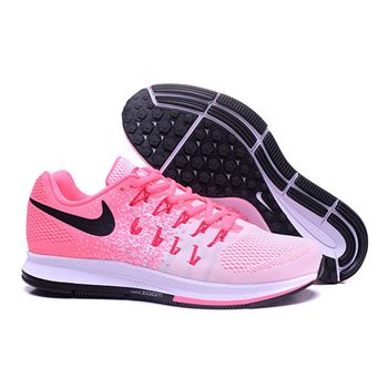 Women's Nike Air Zoom Pegasus 33 Running Shoes Pink/Black