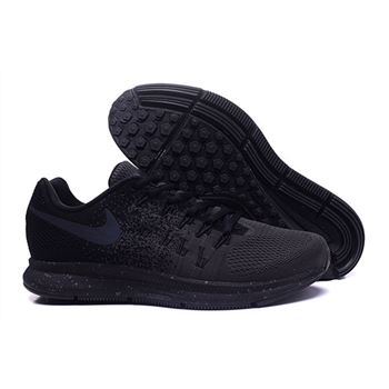 Men's Nike Air Zoom Pegasus 33 Running Shoes Black/Charcoal Grey