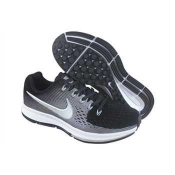 Men's Nike Air Zoom Pegasus 34 Running Shoes Black/Grey