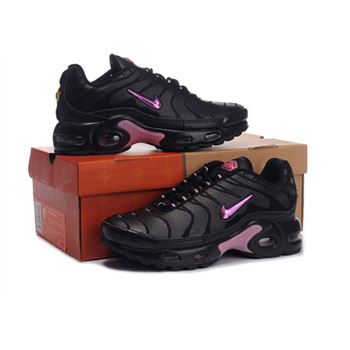 Women's Nike Air Max TN Shoes Black Light Purple