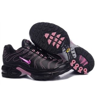 Women's Nike Air Max TN Shoes Black Pink