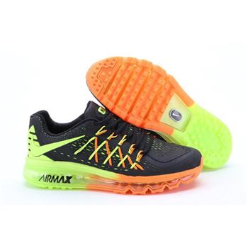 Nike Air Max 2015 Black Green Orange