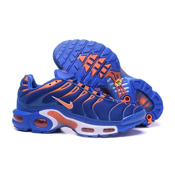 Men's Nike Air Max TN Shoes Royal Blue/White/Orange