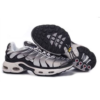 Men's Nike Air Max TN Shoes Black Gray White