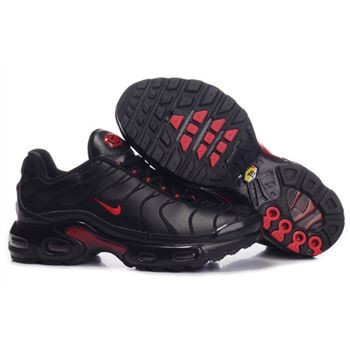 Men's Nike Air Max TN Shoes Black/Red