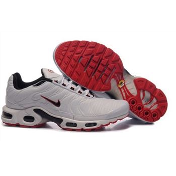Men's Nike Air Max TN Shoes White Red