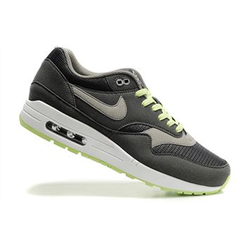 Outlet Men's Nike Air Max 1 Shoes Army Green Sale Clearance