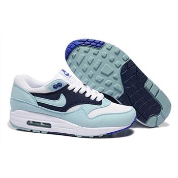 Cheap Outlet Women's Nike Air Max 1 Shoes Blue Navy Sale Online