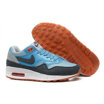 Shop Online Women's Nike Air Max 1 ND Running Shoes Light Armory Blue/Armory Slate/Atomic Pink 319986-402 Outlet Sale
