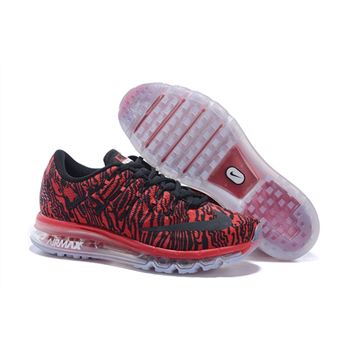 806771 318 Nike Air Max 2016 Men Ultra Moire Red Black White Sneakers