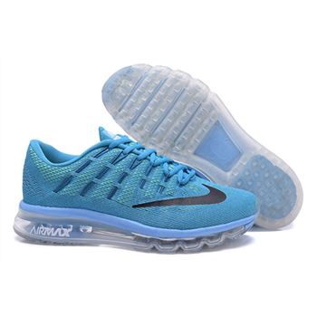 806771 400 Nike Air Max 2016 For Men's Sneakers Blue Lagoon Black Brave Blue