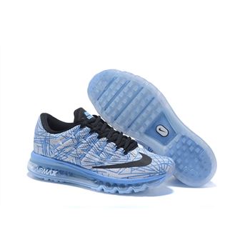 Nike Air Max 2016 806771 316 Running Shoe Mens Sky Blue White Black