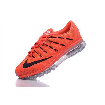 Nike Air Max 2016 806771 600 Bright Crimson Black University Red Sneakers For Man