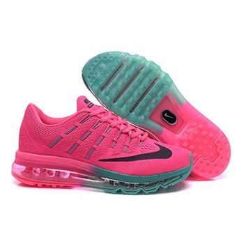 Nike Air Max 2016 Lake blue Pink Black Shoes For Women 806771 115