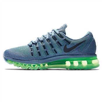 Nike Air Max 2016 Ocean Fog Black Voltage Green Shoe Women's 806772 403