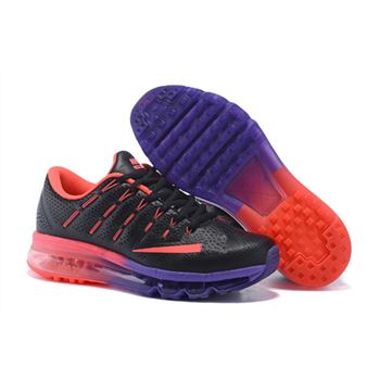 Nike Air Max 2016 Women Shoes Black Red Purple 806772 006
