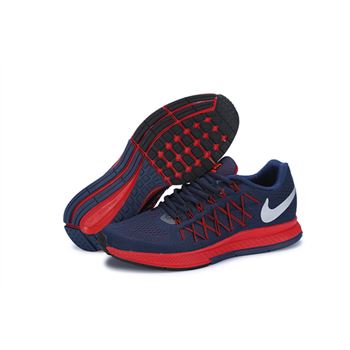 Men's Nike Air Zoom Pegasus 32 Running Shoes Navy Blue/Crimson/White